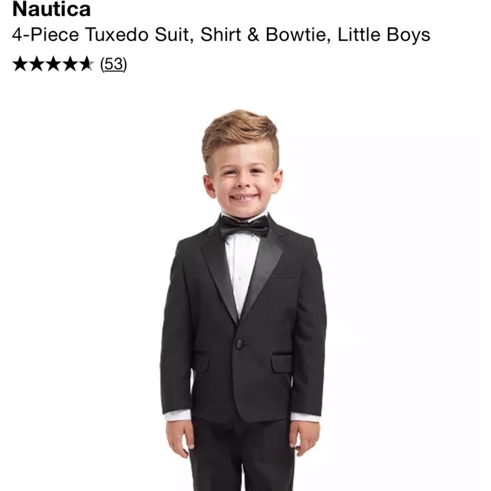 Boys Nautica tuxedo suit